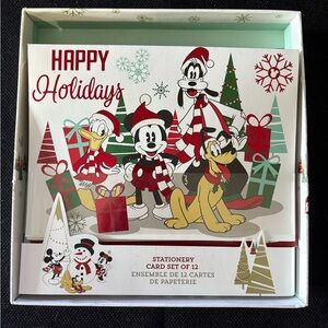 Disney Red and Green Holiday Decor Collection